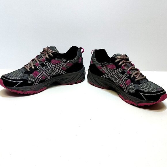 Asics Gel-Venture 4 Trail Running Sneakers Shoes T383N Women US 10  Rubber Sole - Picture 4 of 9